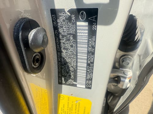 2004 Lexus Es330