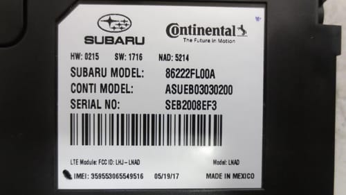 2017 Subaru Impreza