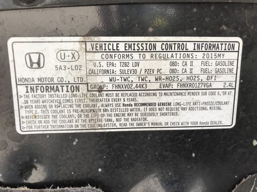 2015 Honda Accord