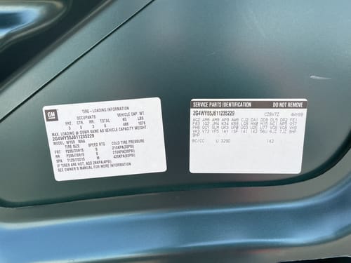 2001 Buick Centur