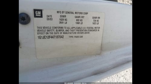 2004 Chevrolet Cavalier