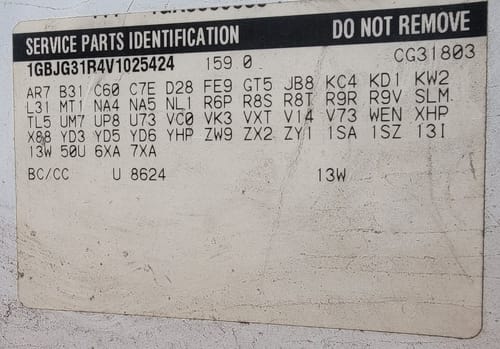 1997 GMC Expr35