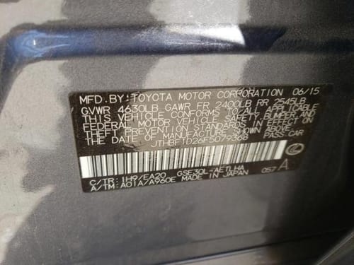 2015 Lexus Is250