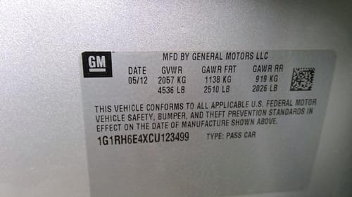 2012 Chevrolet Volt