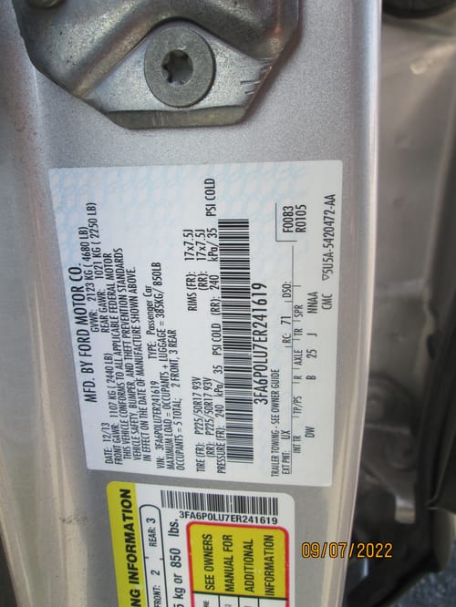 2014 Ford Fusion