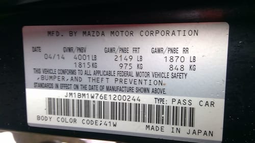 2014 Mazda Mazda3