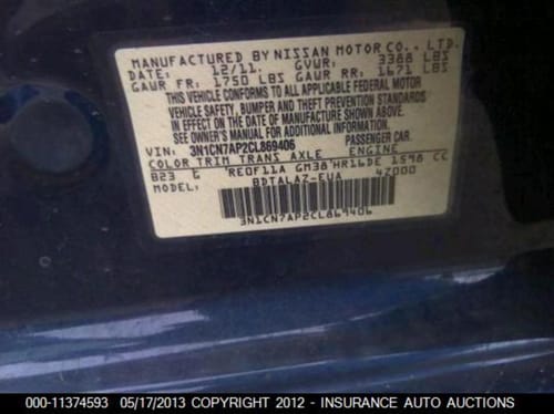 2012 Nissan Versa