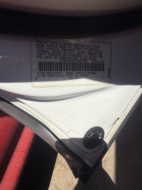 2000 Lexus Es300