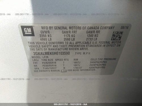 2017 GMC Terrain