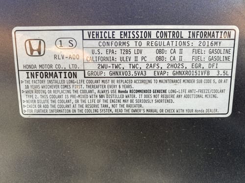 2016 Honda Pilot