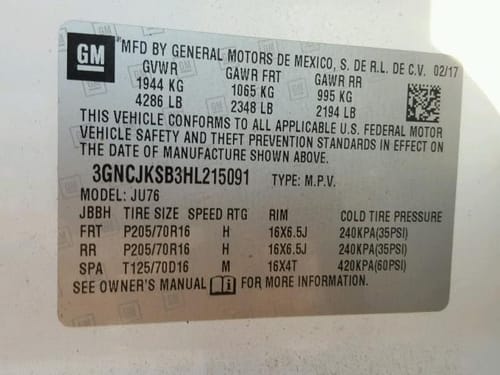2017 Chevrolet Trax
