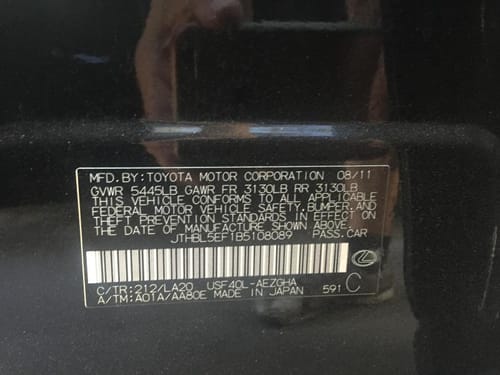 2011 Lexus Ls460