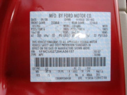 2009 Ford Escape