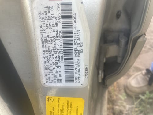 2001 Lexus Gs430