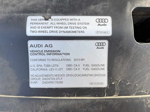 2013 Audi Audiq7