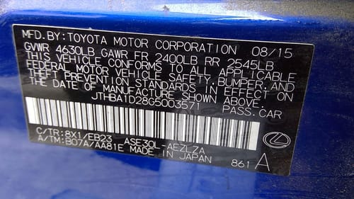 2016 Lexus Is200t