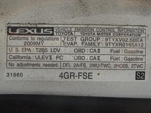 2009 Lexus Is250