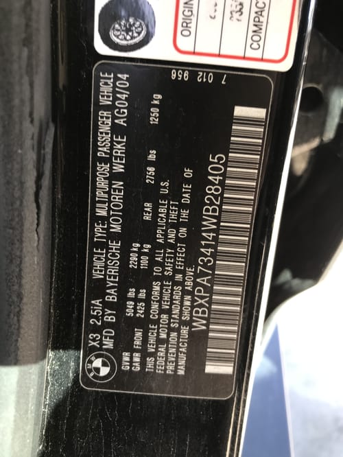 2004 BMW X3