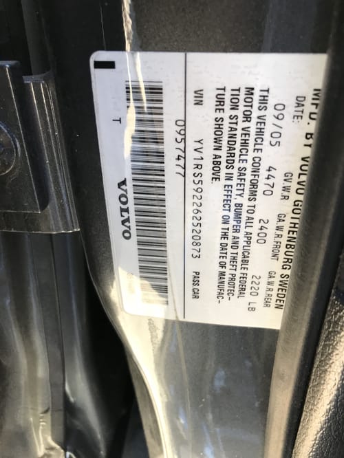 2006 Volvo Volv60