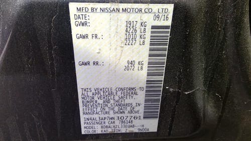 2017 Nissan Altima