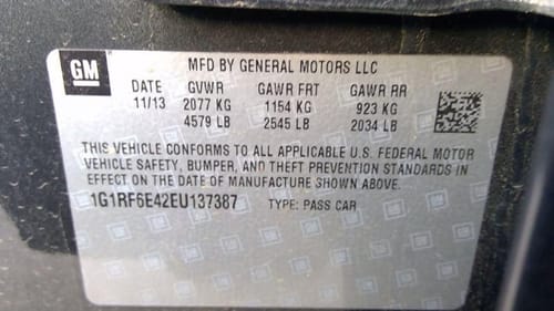 2014 Chevrolet Volt
