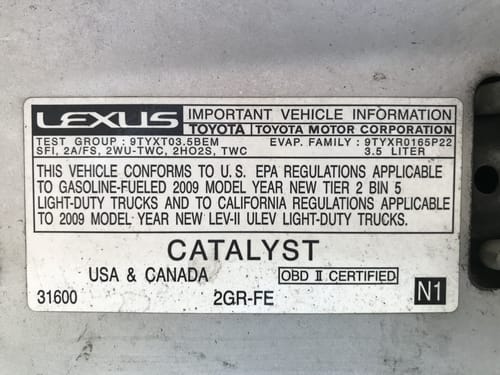 2009 Lexus Rx350