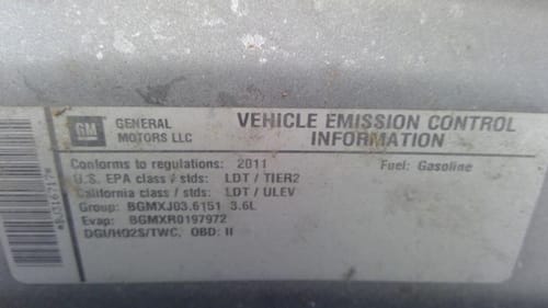 2011 Buick Enclave