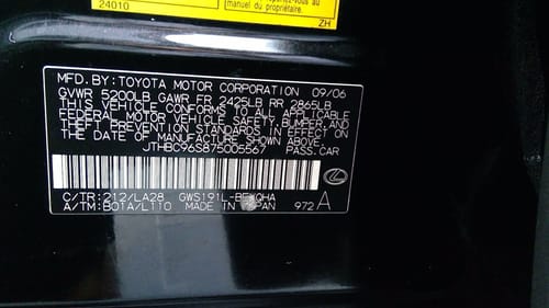 2007 Lexus Gs450