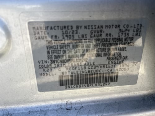 2024 Nissan Versa