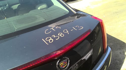 2012 Cadillac Cadcts