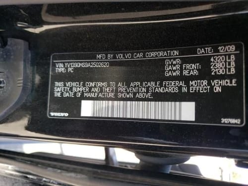 2010 Volvo S40