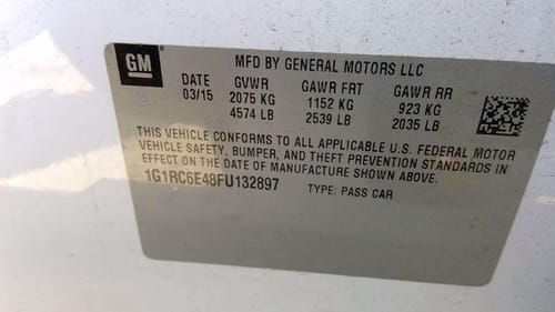 2015 Chevrolet Volt