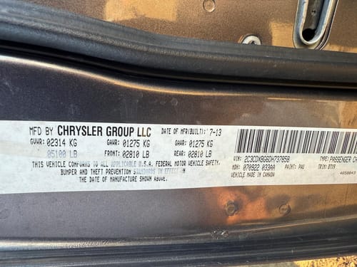 2013 Chrysler Charger