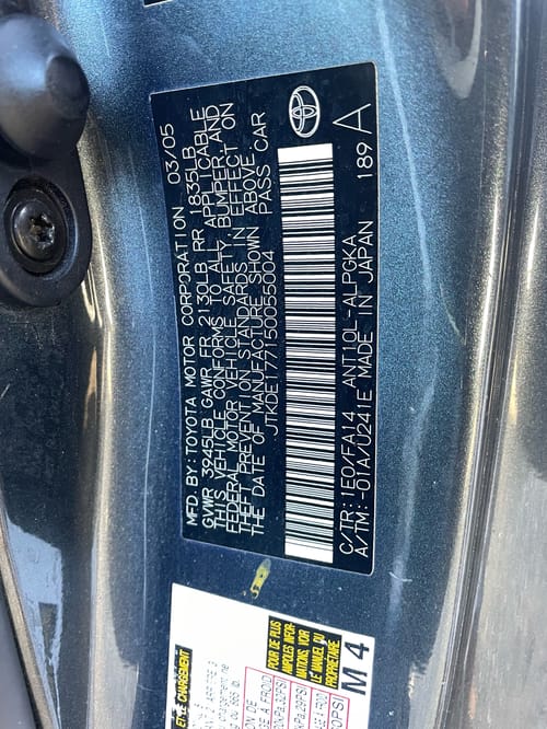 2005 Scion Sciotc
