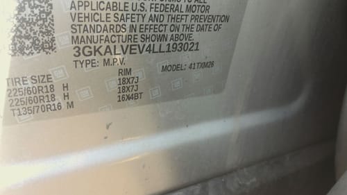 2020 GMC Terrain