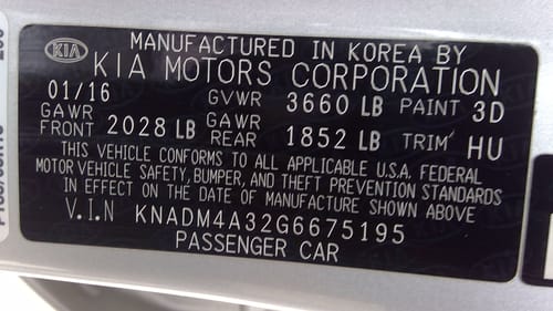 2016 Kia Rio